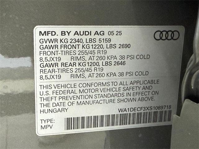 new 2025 Audi Q3 car, priced at $46,255