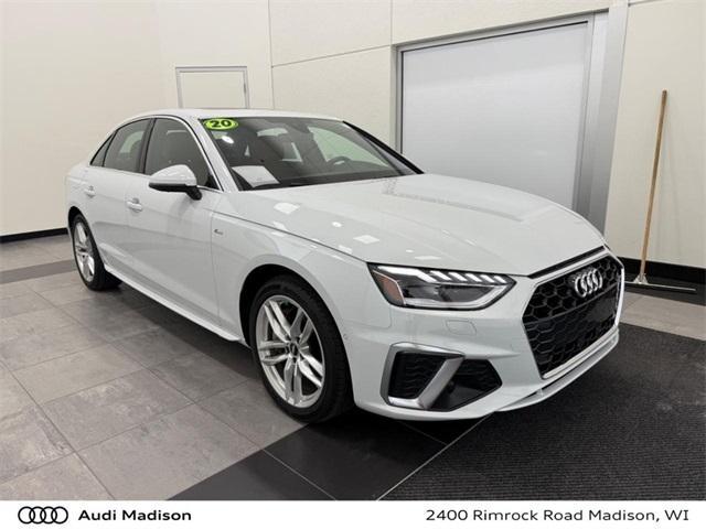 used 2020 Audi A4 car, priced at $26,498