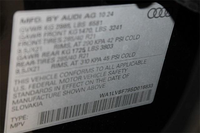 new 2025 Audi Q7 car, priced at $77,840