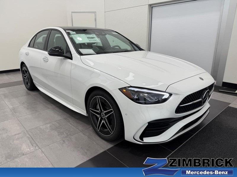 new 2025 Mercedes-Benz C-Class car, priced at $60,935