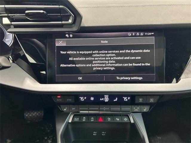 new 2025 Audi A3 car, priced at $46,535