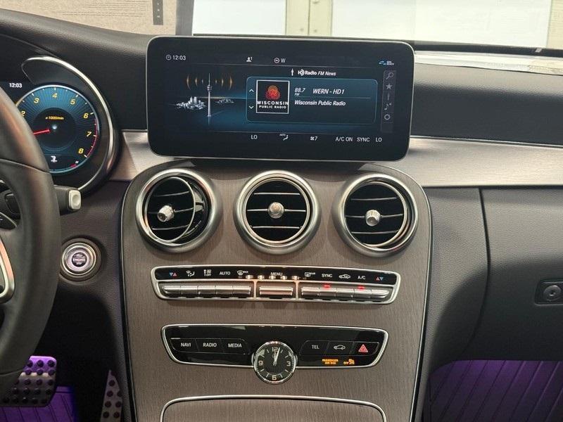 used 2020 Mercedes-Benz C-Class car, priced at $31,900