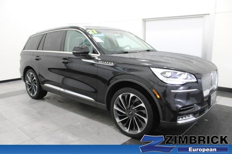 used 2021 Lincoln Aviator car, priced at $35,746