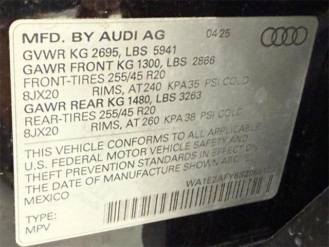 new 2025 Audi Q5 car, priced at $68,695
