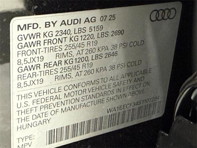 new 2025 Audi Q3 car, priced at $49,385