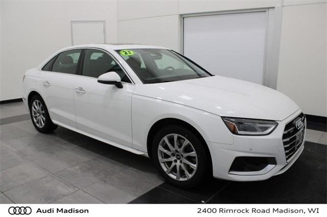 used 2021 Audi A4 car, priced at $22,900