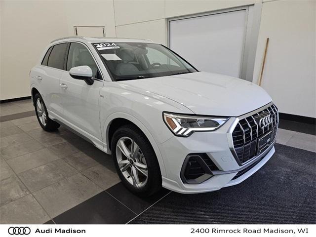 used 2024 Audi Q3 car, priced at $38,798