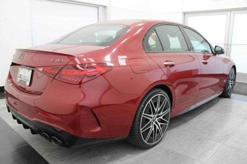 new 2024 Mercedes-Benz AMG C 43 car, priced at $76,950