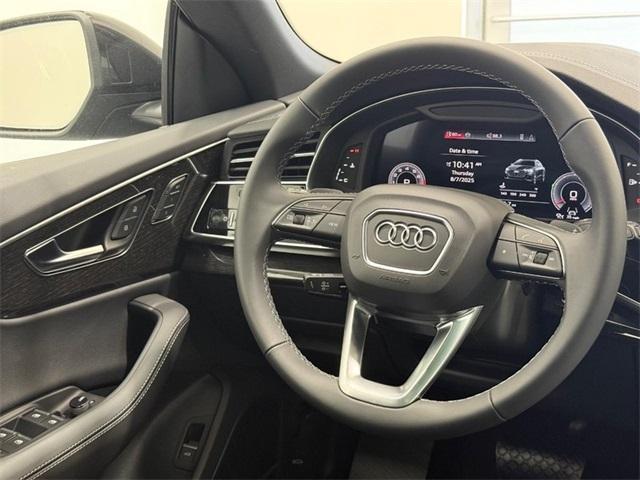 new 2025 Audi Q8 car, priced at $89,215