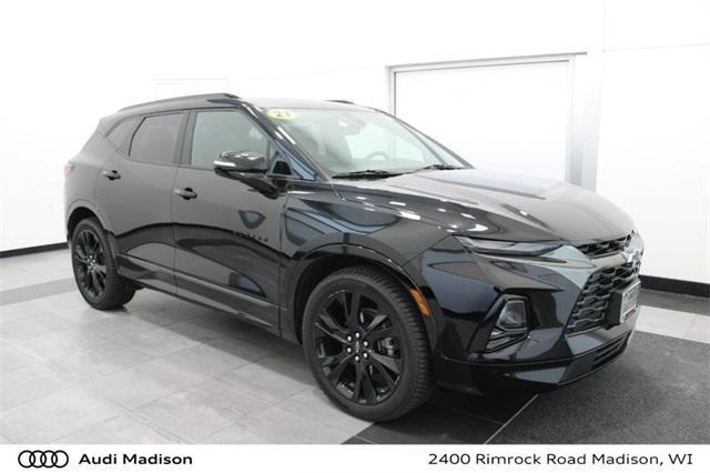 used 2021 Chevrolet Blazer car, priced at $28,400