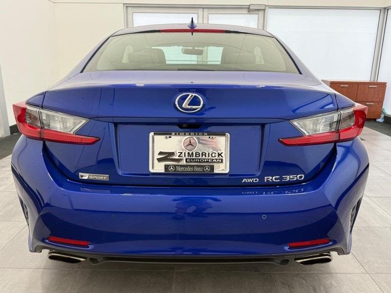 used 2015 Lexus RC 350 car, priced at $29,990