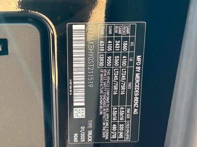 new 2025 Mercedes-Benz Sprinter 2500 car, priced at $60,363