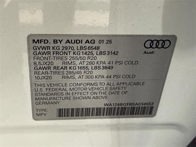 new 2025 Audi Q6 e-tron car, priced at $75,895