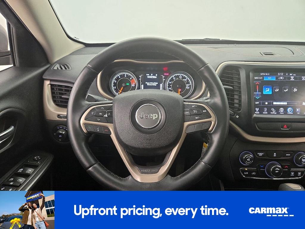 used 2016 Jeep Cherokee car, priced at $13,599
