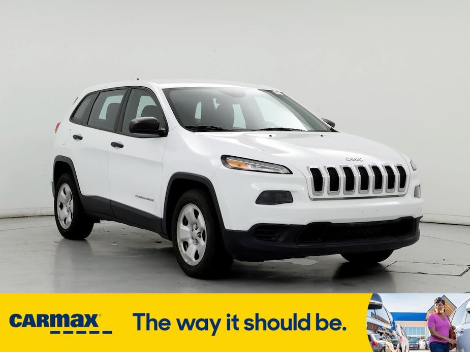 used 2016 Jeep Cherokee car, priced at $17,998