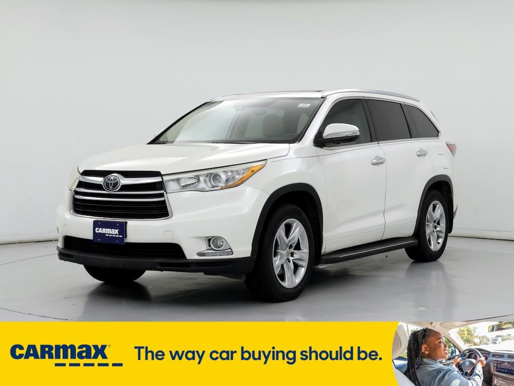 used 2015 Toyota Highlander car, priced at $21,998