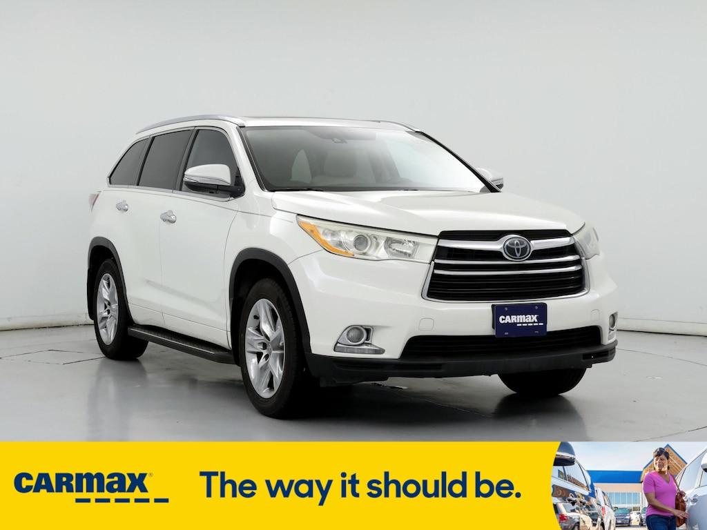 used 2015 Toyota Highlander car, priced at $21,998