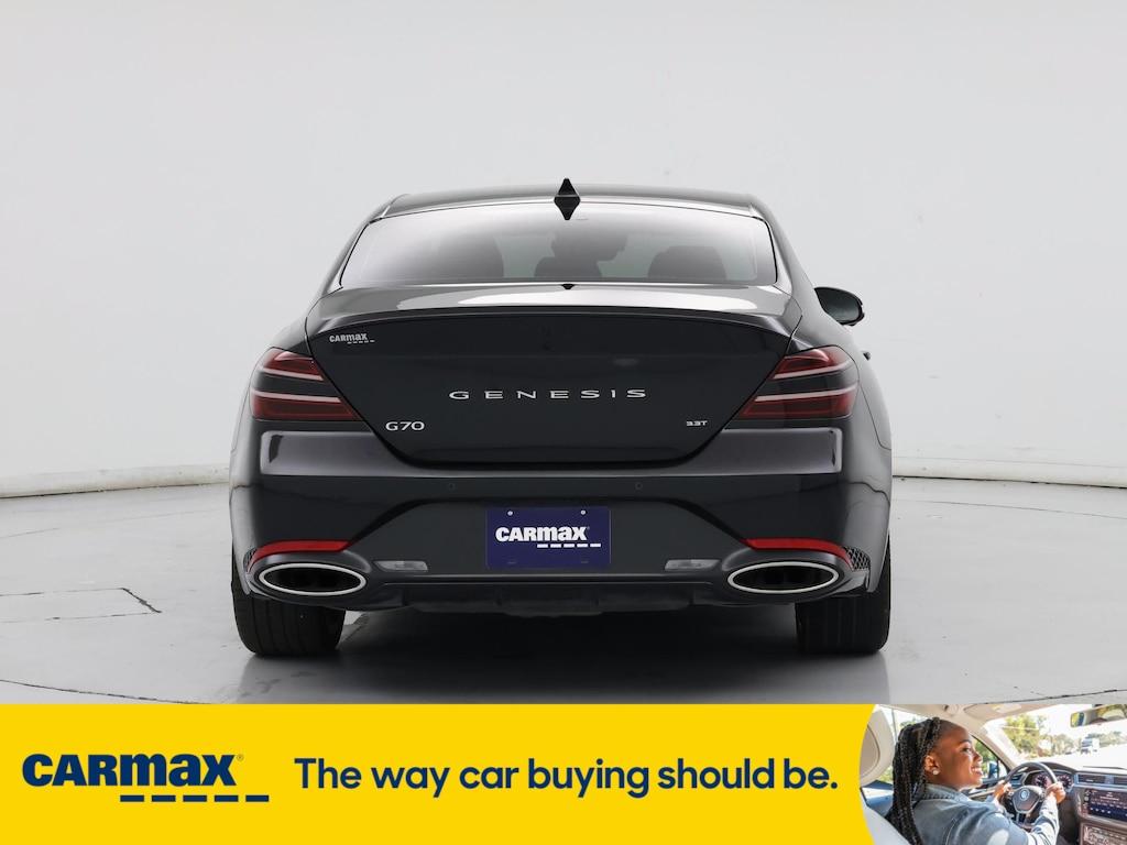 used 2022 Genesis G70 car, priced at $35,998