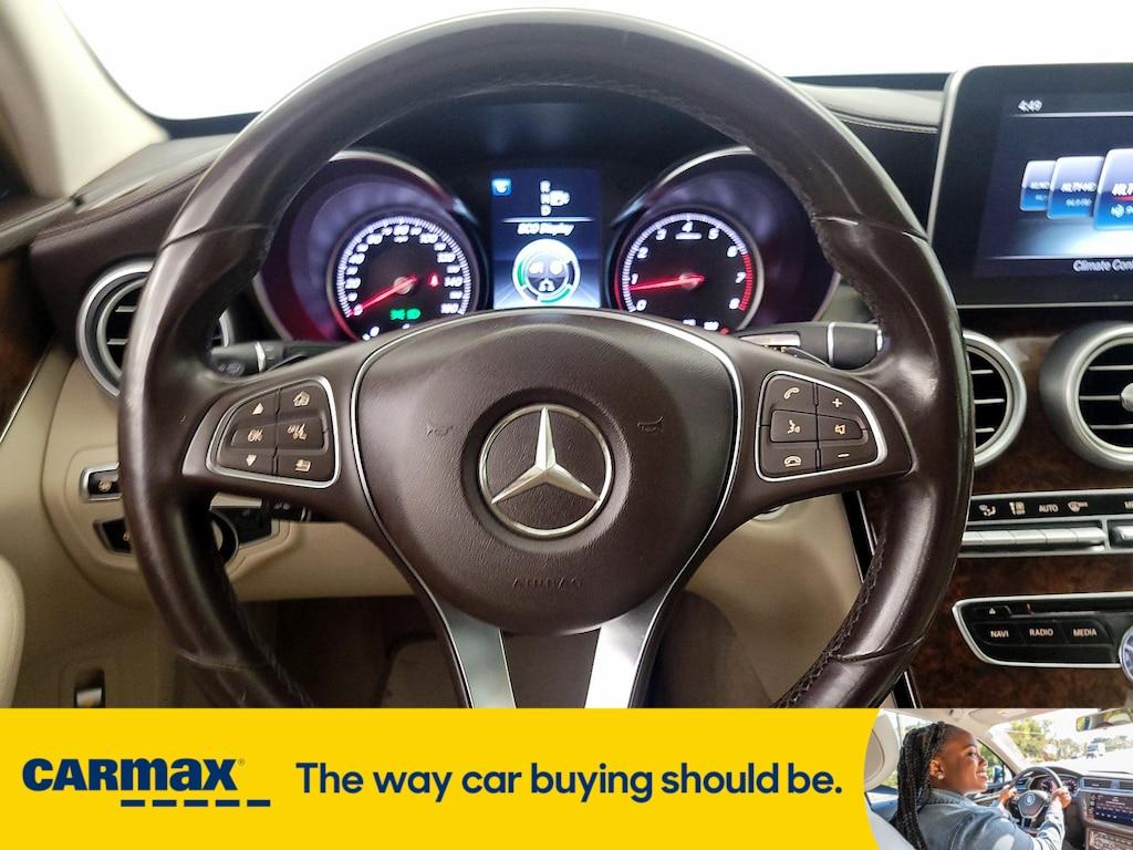 used 2015 Mercedes-Benz C-Class car, priced at $19,998