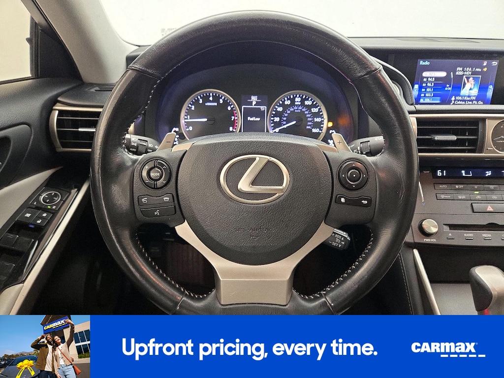 used 2015 Lexus IS 250 car, priced at $15,998