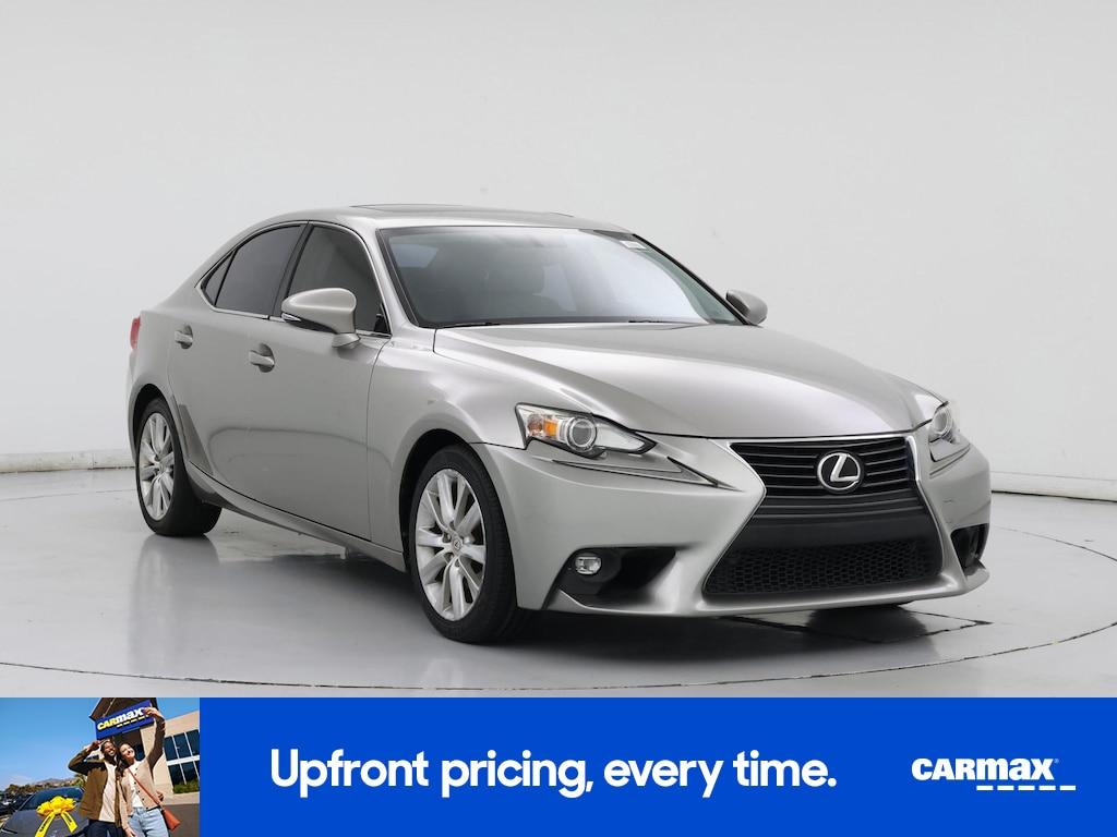 used 2015 Lexus IS 250 car, priced at $15,998