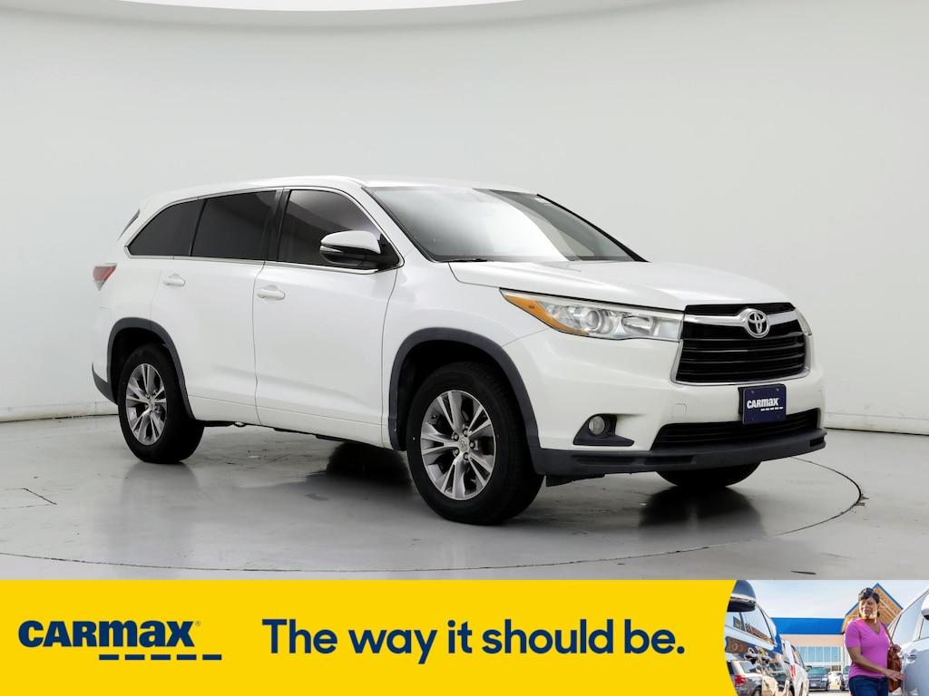 used 2015 Toyota Highlander car, priced at $20,998