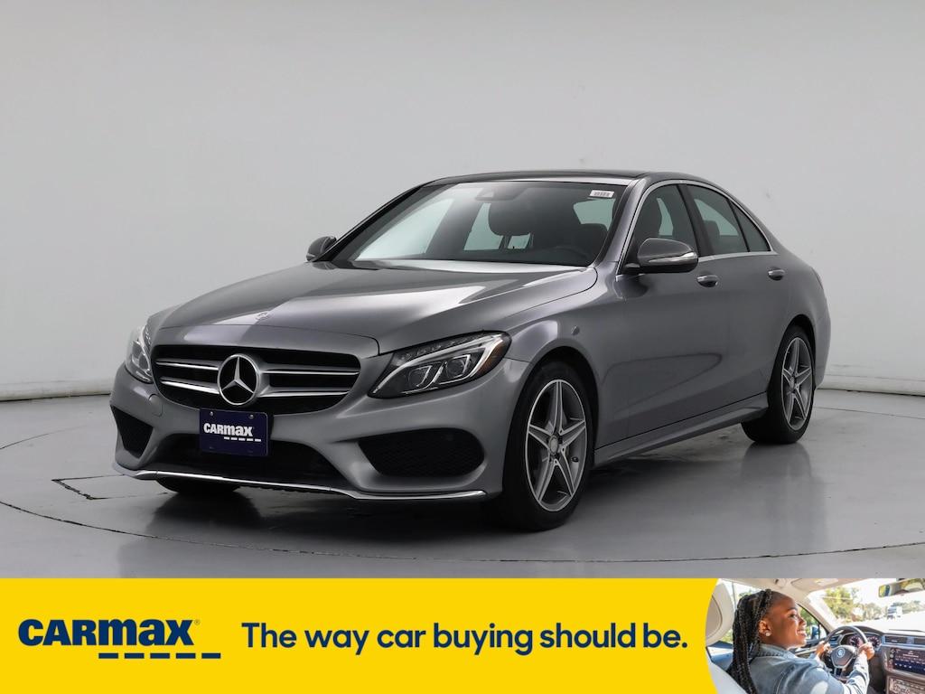 used 2015 Mercedes-Benz C-Class car, priced at $19,998