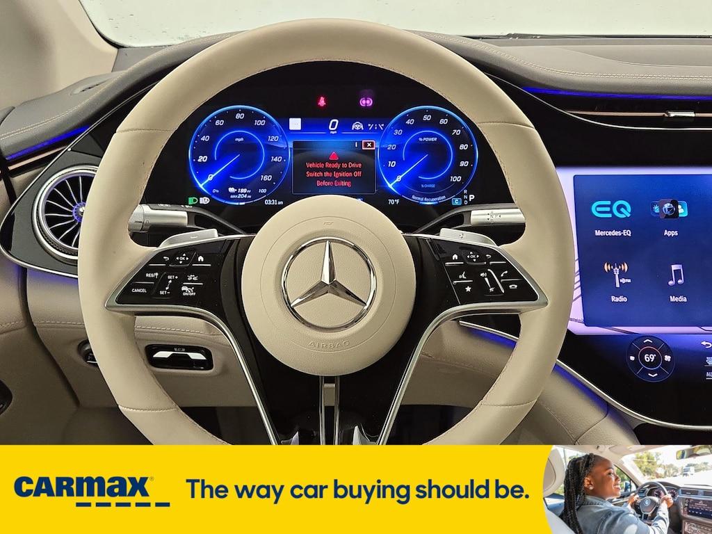 used 2022 Mercedes-Benz EQS 580 car, priced at $57,998