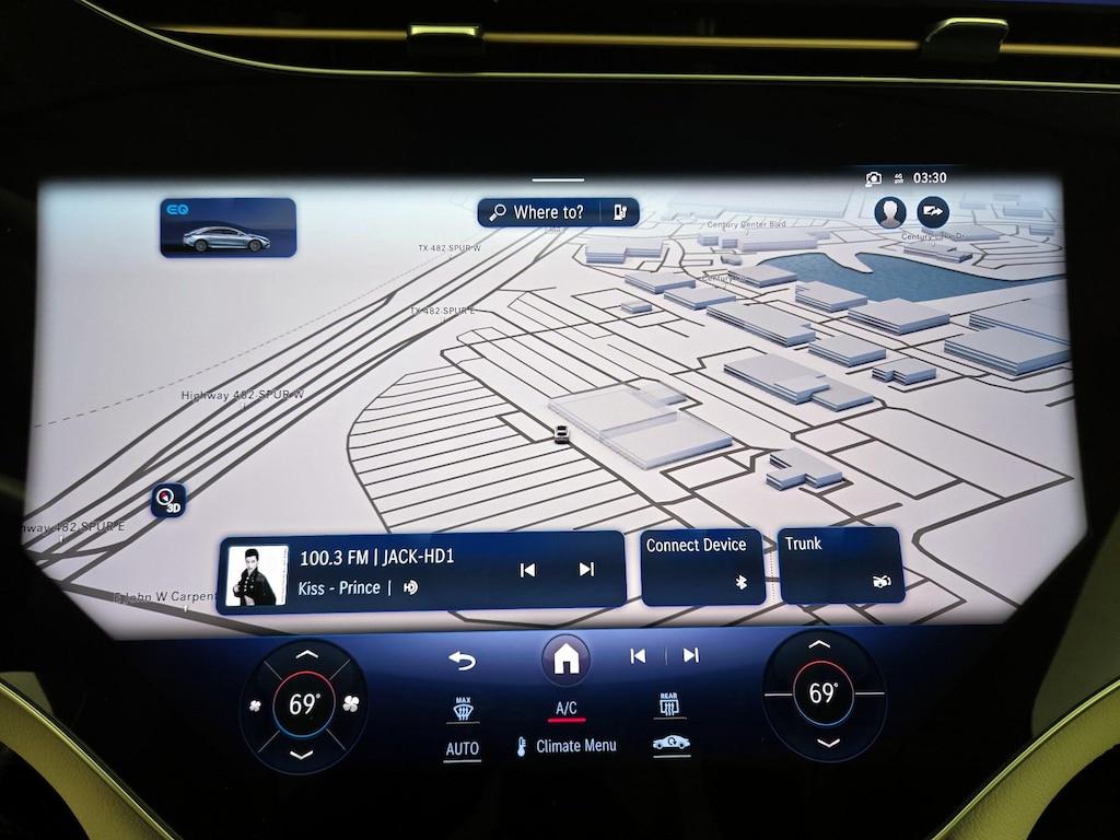 used 2022 Mercedes-Benz EQS 580 car, priced at $57,998