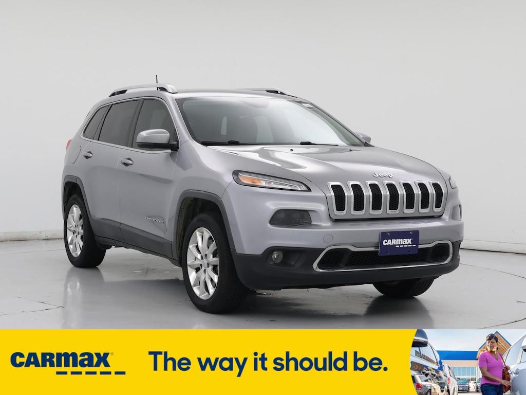 used 2016 Jeep Cherokee car, priced at $13,998
