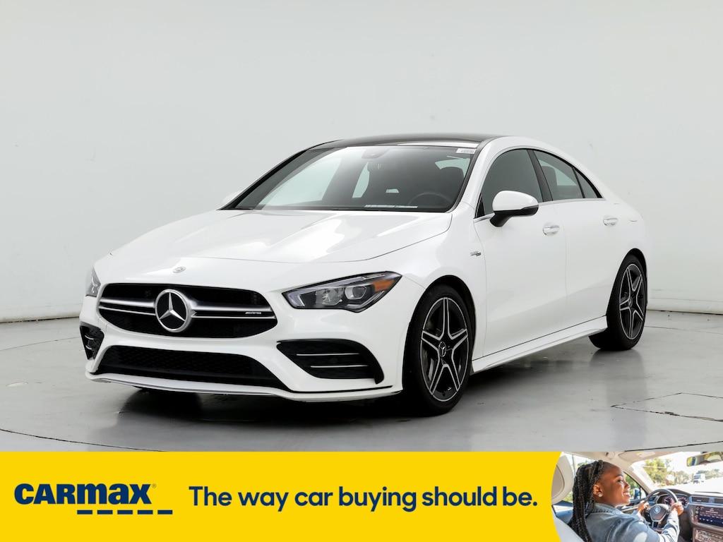 used 2021 Mercedes-Benz AMG CLA 35 car, priced at $33,998