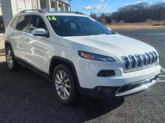 used 2016 Jeep Cherokee car, priced at $14,400