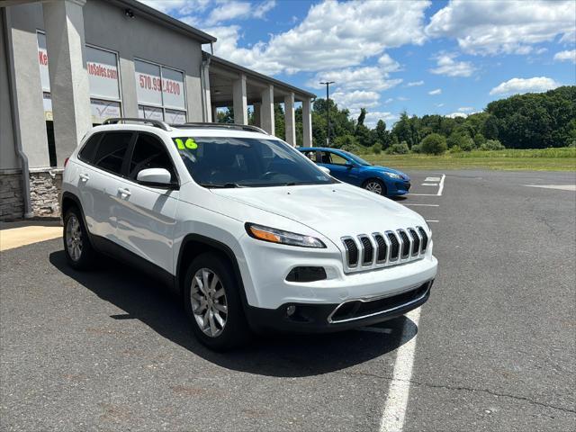 used 2016 Jeep Cherokee car, priced at $16,900