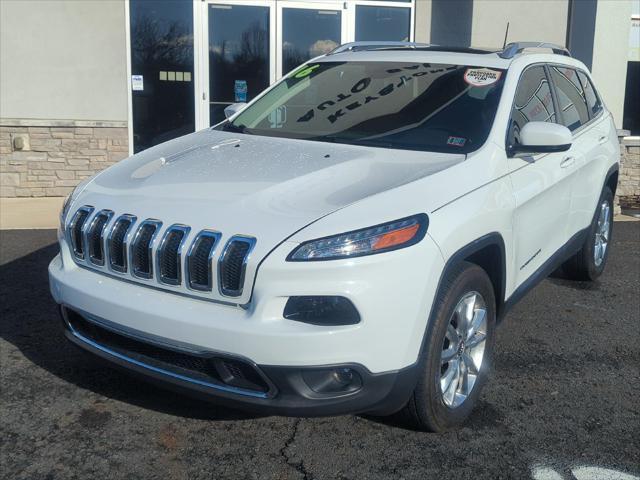 used 2016 Jeep Cherokee car, priced at $14,400