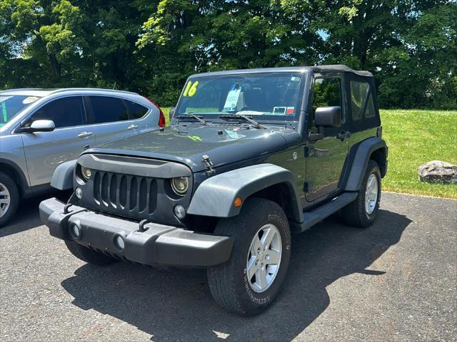 used 2016 Jeep Wrangler car, priced at $18,500