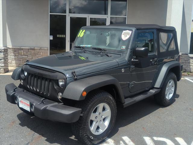 used 2016 Jeep Wrangler car, priced at $16,500