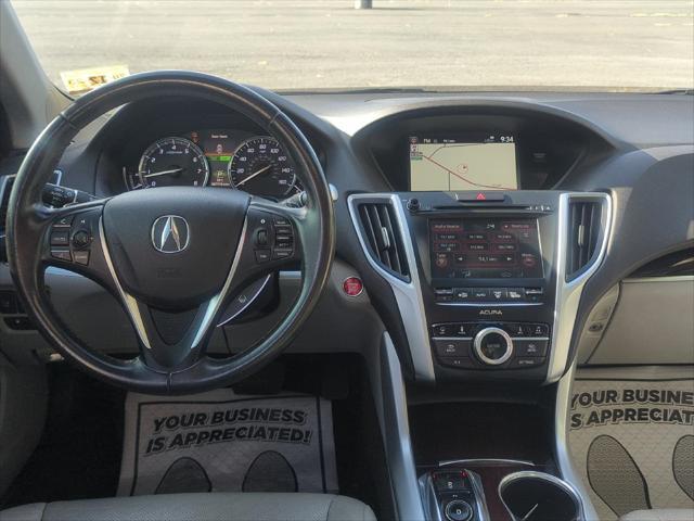 used 2016 Acura TLX car, priced at $16,700