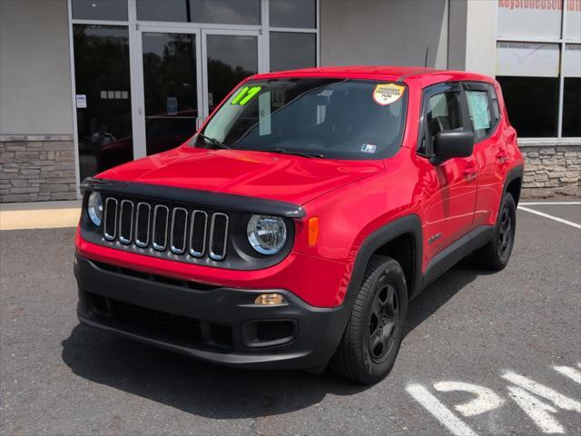 used 2017 Jeep Renegade car, priced at $11,500