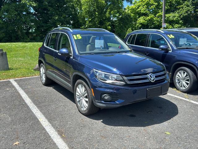 used 2015 Volkswagen Tiguan car, priced at $10,500