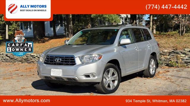 used 2008 Toyota Highlander car, priced at $13,499