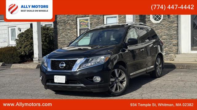 used 2015 Nissan Pathfinder car, priced at $9,999