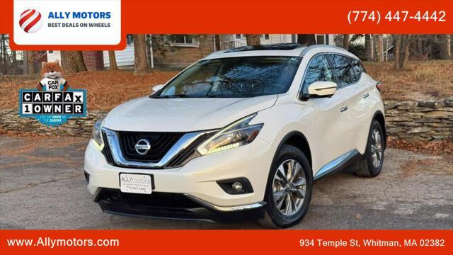 used 2018 Nissan Murano car, priced at $18,999