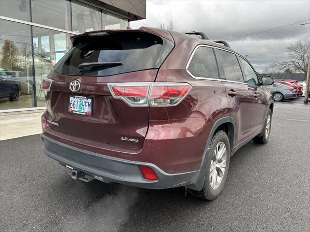 used 2015 Toyota Highlander car, priced at $18,999