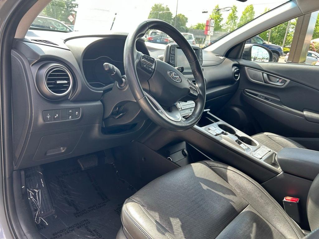 used 2021 Hyundai Kona EV car, priced at $23,998