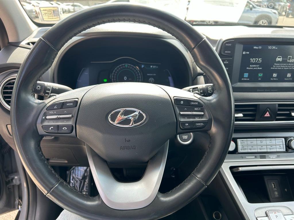 used 2021 Hyundai Kona EV car, priced at $23,998