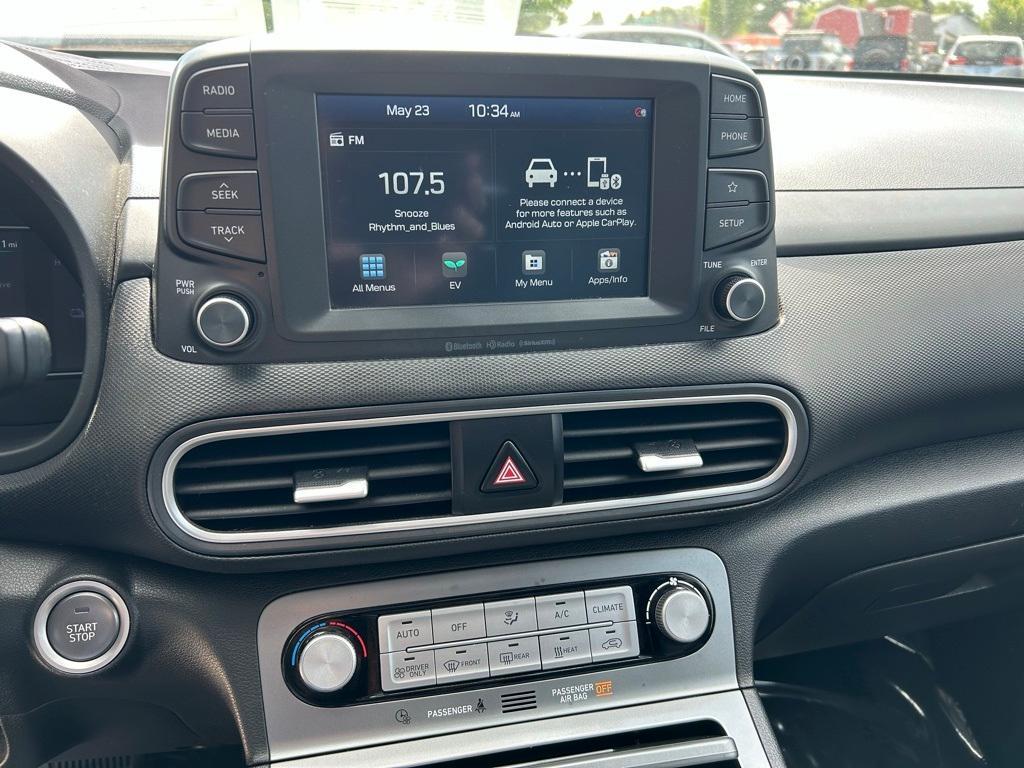 used 2021 Hyundai Kona EV car, priced at $23,998