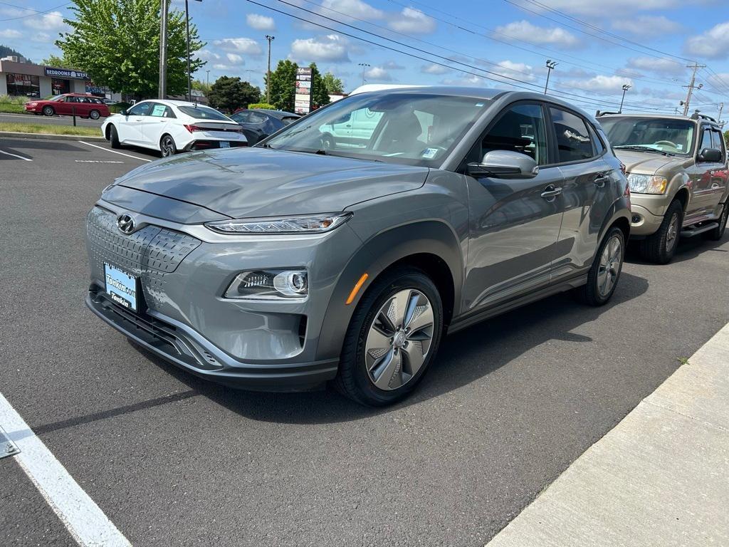 used 2021 Hyundai Kona EV car, priced at $23,998
