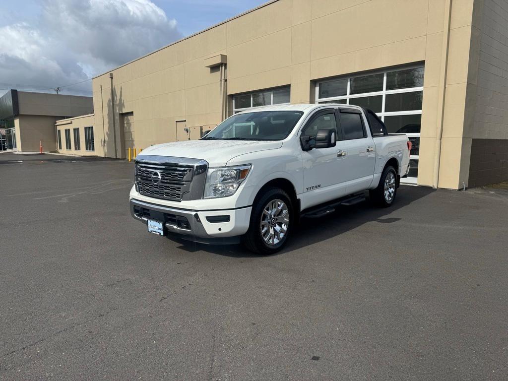 used 2022 Nissan Titan car, priced at $28,400