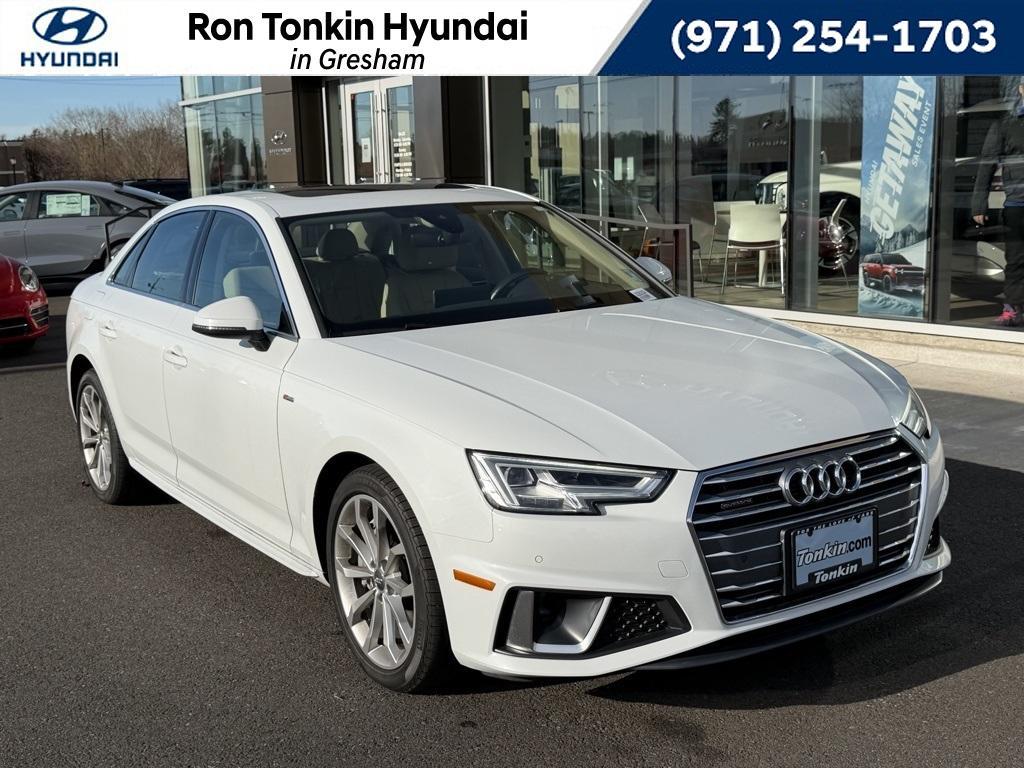 used 2019 Audi A4 car, priced at $21,777