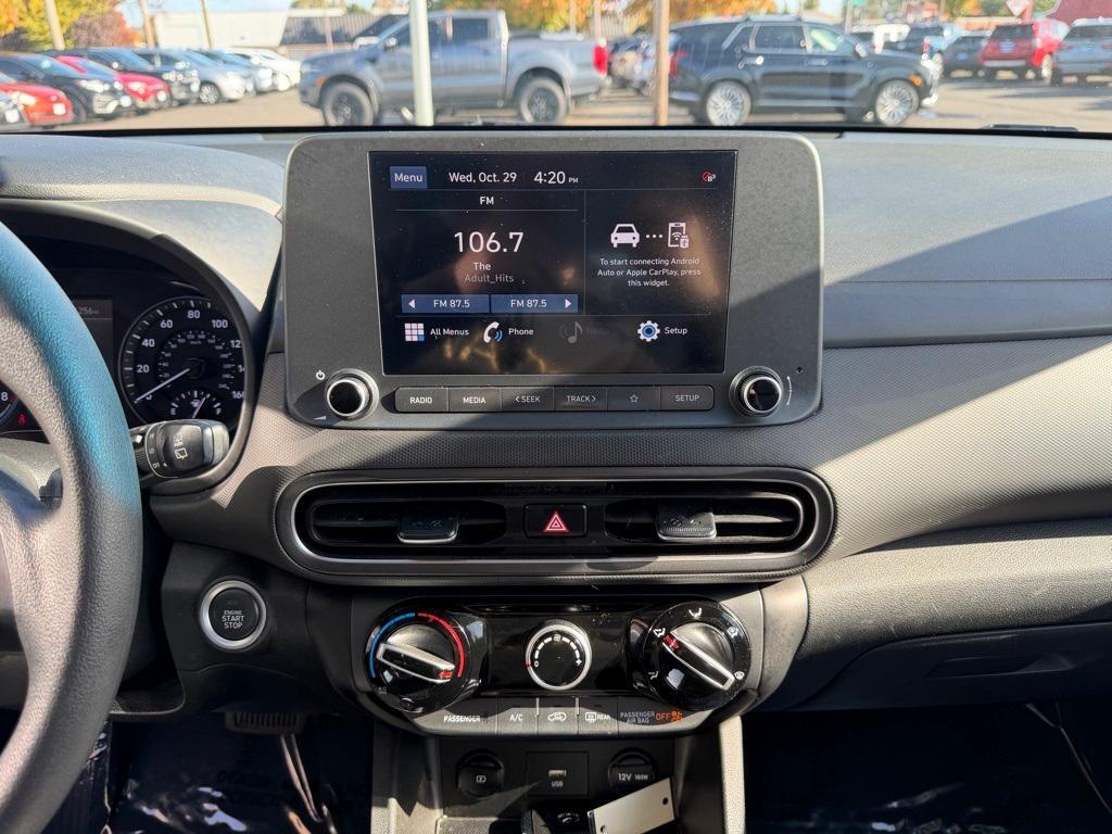 used 2023 Hyundai Kona car, priced at $21,888